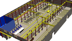Contract Engineering Services for factory layout and equipment engineering