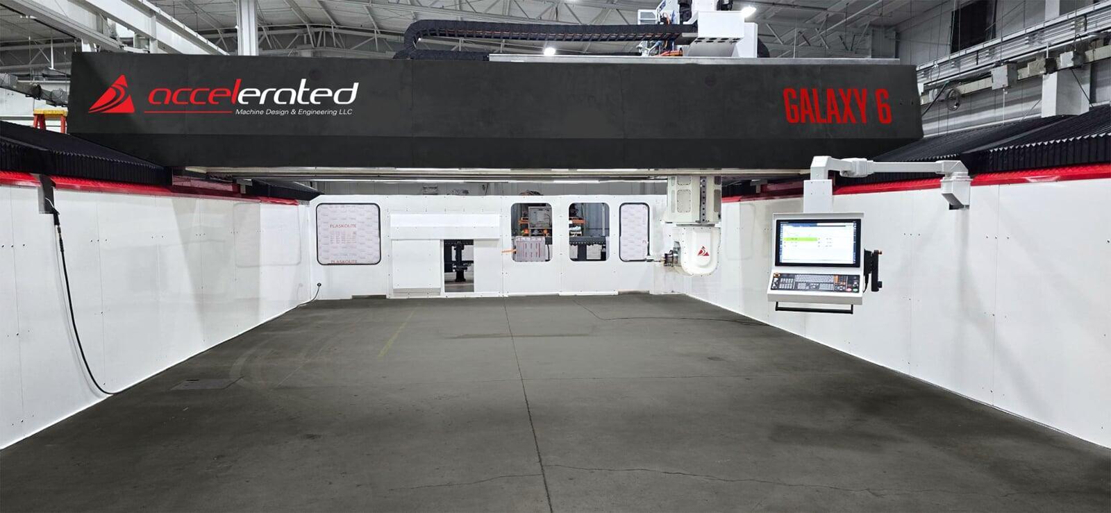 Galaxy CNC Machine by Accelerated Machine Design and Engineering