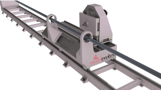 Horizontal CNC for machining aluminum extrusions