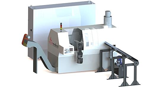 Design of an automated CNC system