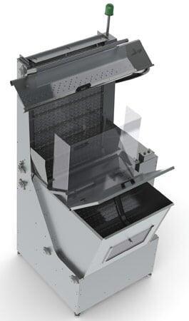 Mechanical and Electrical Design of sorting machines for food packaging