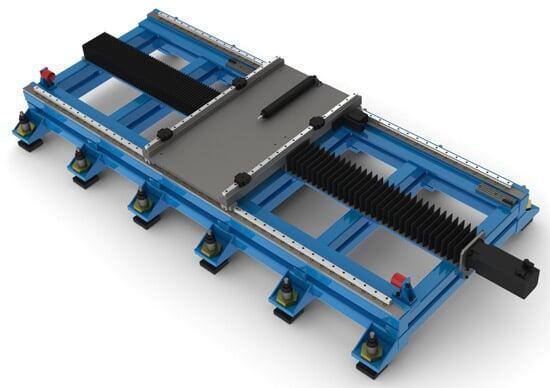Engineering and Design for heavy 2-Axis Servo Positioning Slide for robot 7th and 8th axis