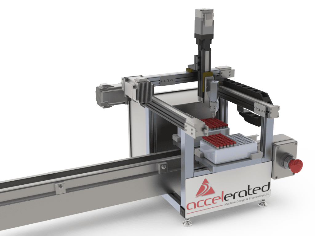 Machine design for microwell plate handling dispensing and sampling