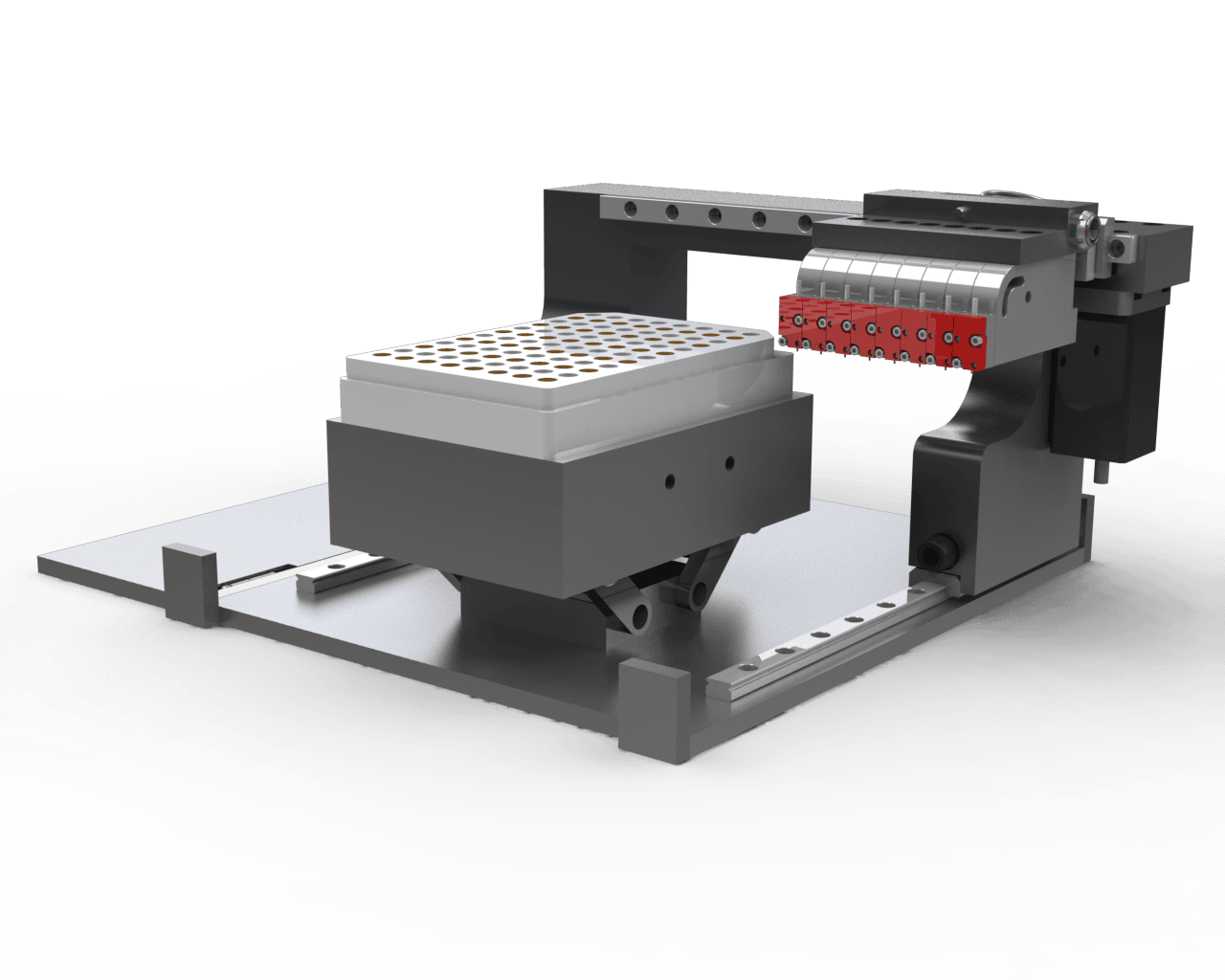 Design of fluid dispensing in microwell plates