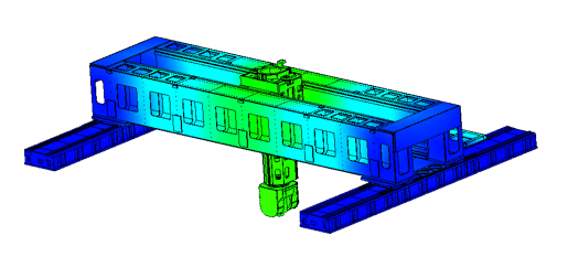 Finite Element Analysis of Galaxy Gantry