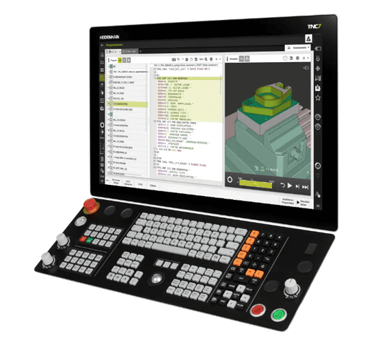 24" Touchscreen CNC Control